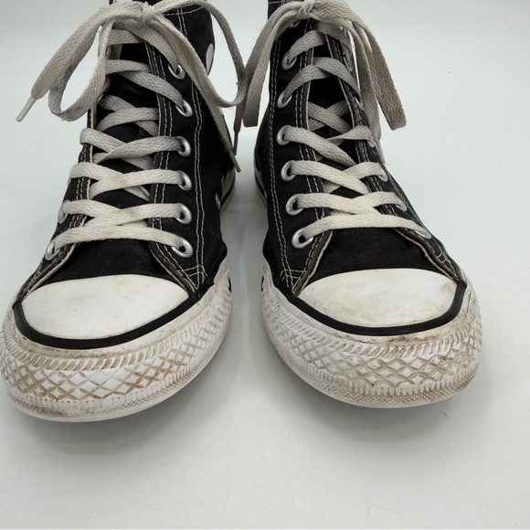 Converse Sneakers Men’s 6 Chuck Taylor All Star High Top Black Canvas READ - Picture 4 of 12